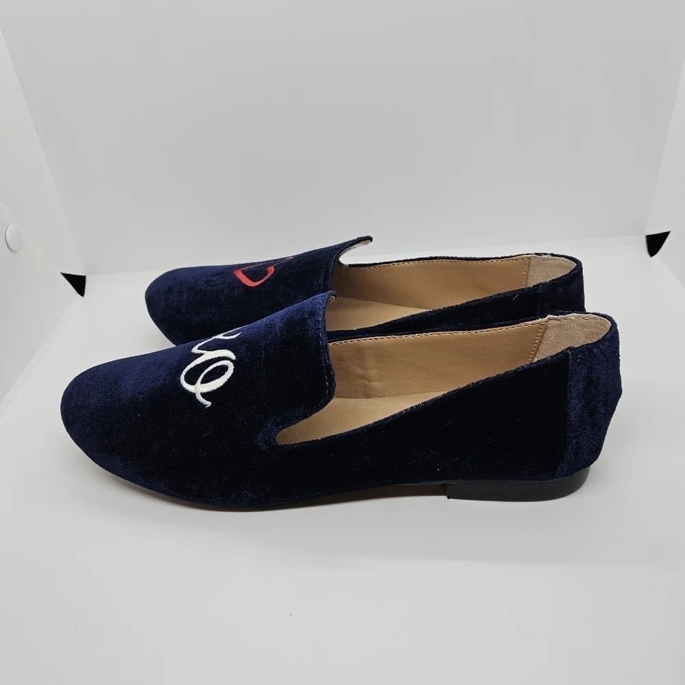 Banana Republic blue velvet